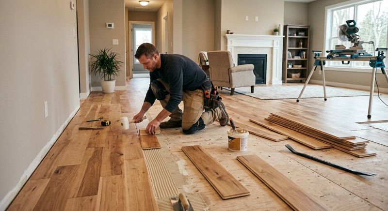 Engineered Wood Installation in Puyallup, WA