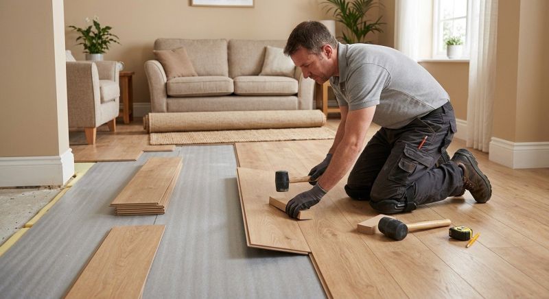 Laminate Floor Installation in Renton, WA