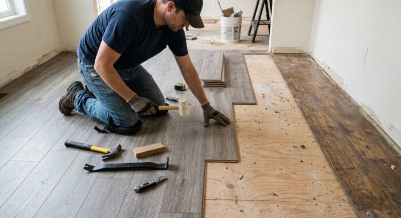 Laminate Floor Replacement in Olalla, WA