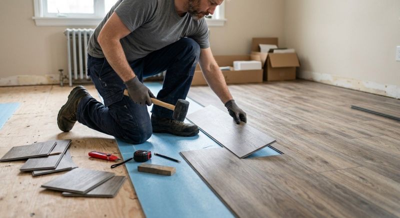 Linoleum Floor Installation in Puyallup, WA