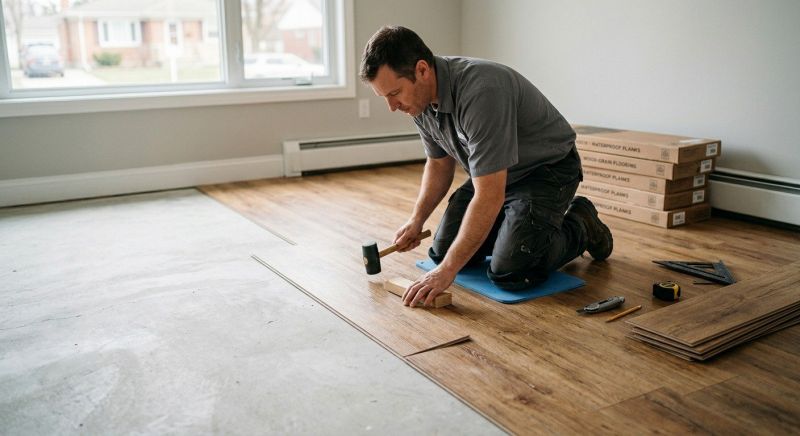 Linoleum Floor Installation in Sumner, WA