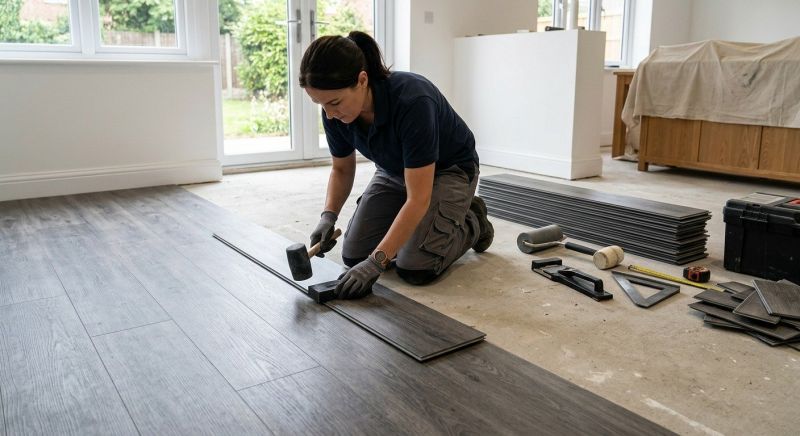 Luxury Vinyl Tile Installation in Fox Island, WA