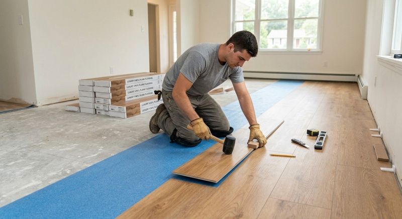 Lvt Flooring Installation in Yelm, WA