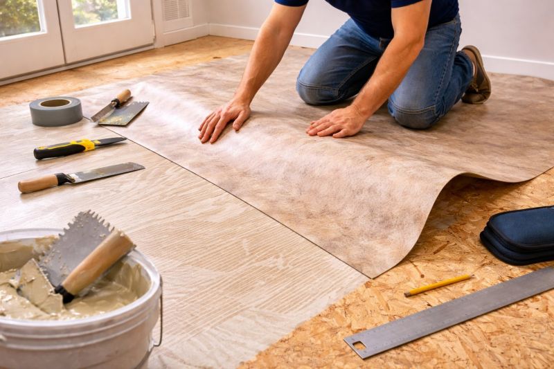 Sheet Flooring Installation in Enumclaw, WA