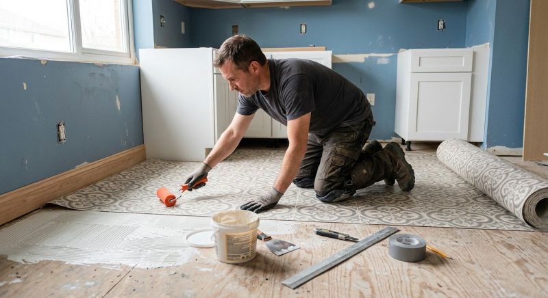 Sheet Flooring Installation in Roy, WA