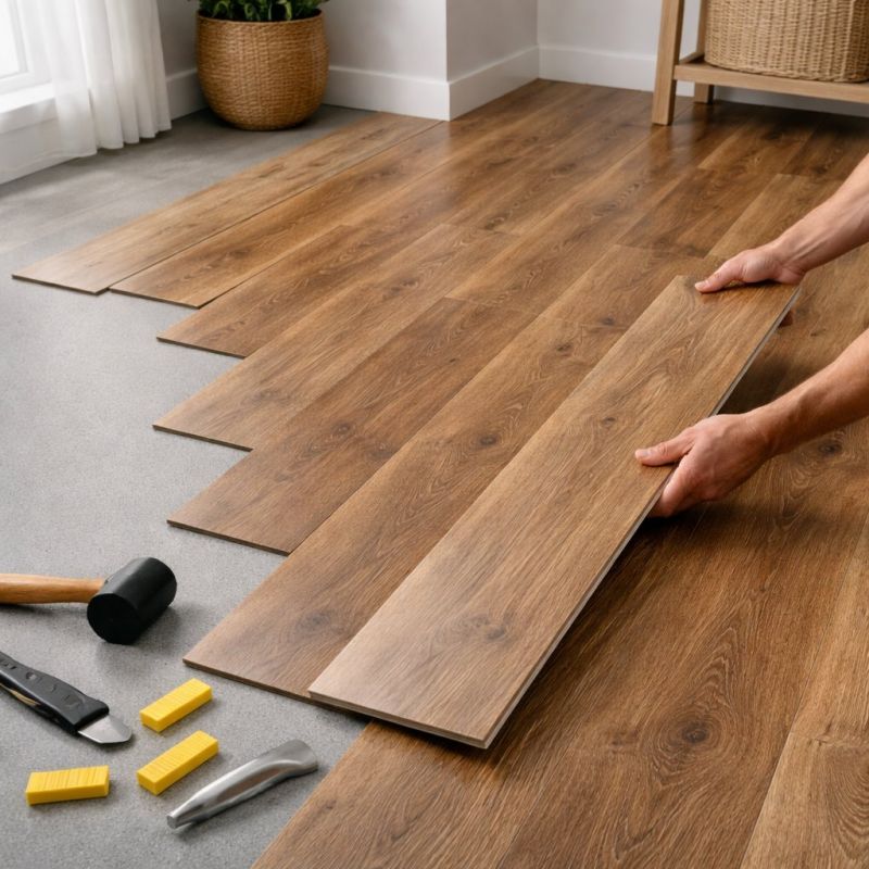 Vinyl Plank Floor Installation in Puyallup, WA