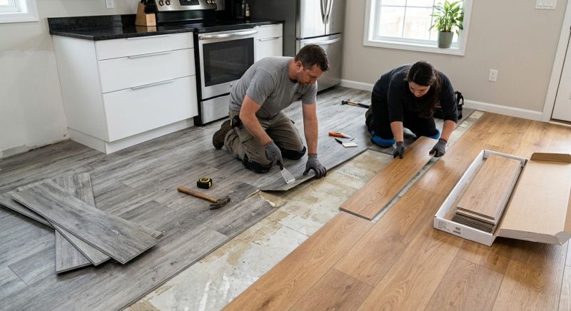 Vinyl Tile Replacement in Puyallup, WA
