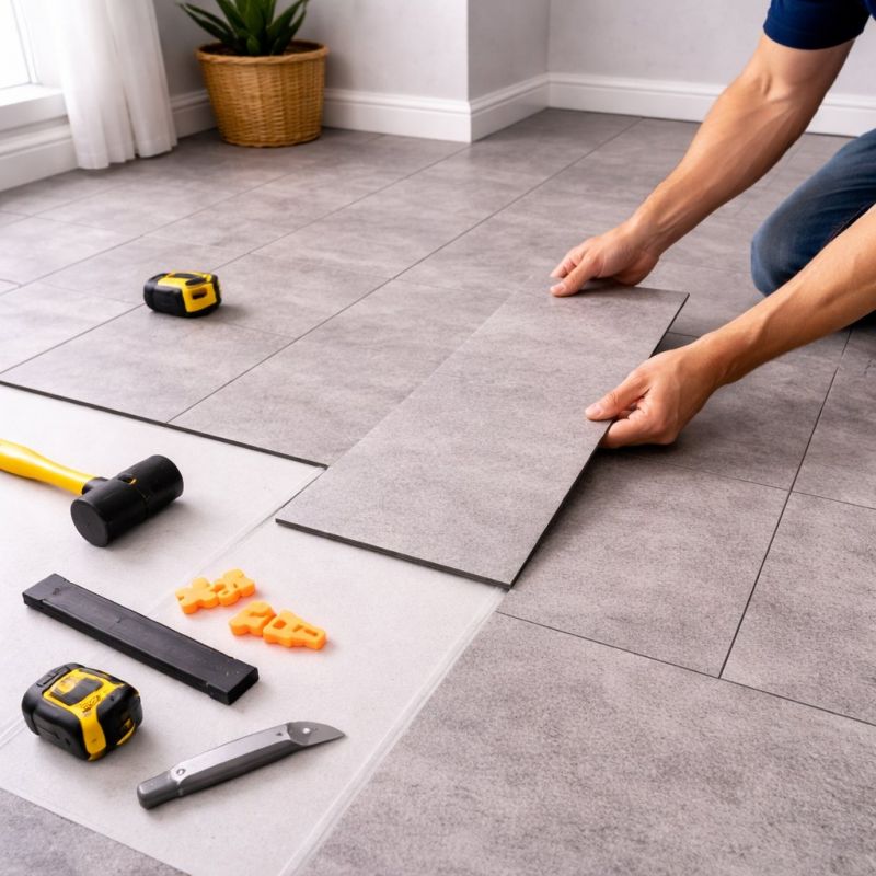 Vinyl Tile Replacement in Puyallup, WA